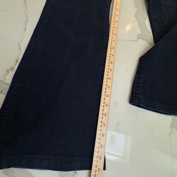 Adriano Goldschmied The Janis High Rise Dark Wash Flare Jeans Size 31R - Picture 8 of 11
